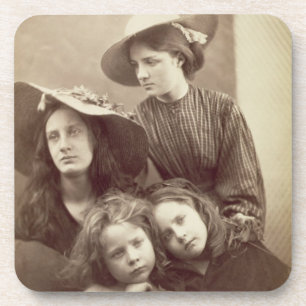 Sommer-Tage, c.1866 (Albumendruck von einem Untersetzer