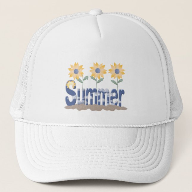 Sommer-Tage Truckerkappe (Vorderseite)