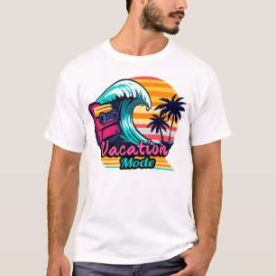 Sommer / Tropisch / Urlaubsmodus / Retro T-Shirt