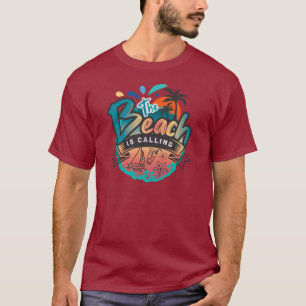 Sommer- und Strandverallgemeinerung T-Shirt