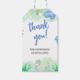 Sommer unter der Sea Baby Dusche Geschenkanhänger