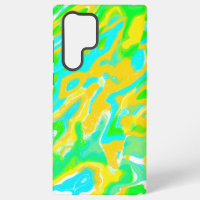 Sommer-Vibe-Marmor-Textur-Flüssigfarbmischung