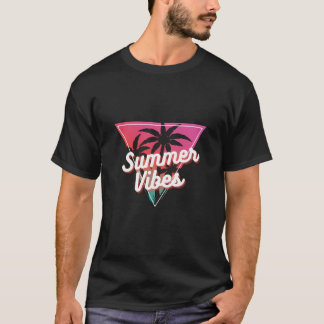 Sommer-Vibes Grafik T-Shirt – Trendige Tropen