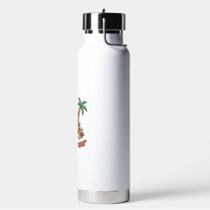 Sommer-Vibes Süße Highland-Kuh Strandurlaub-Shirt Trinkflasche