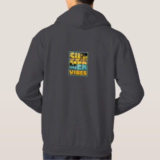 Sommer-Vibes-T-Shirt - Retro-Strand-Grafik-Tee Hoodie