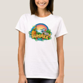 Sommer-Vibes-Urlaub-Strand T-Shirt