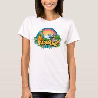 Sommer-Vibes-Urlaub-Strand T-Shirt