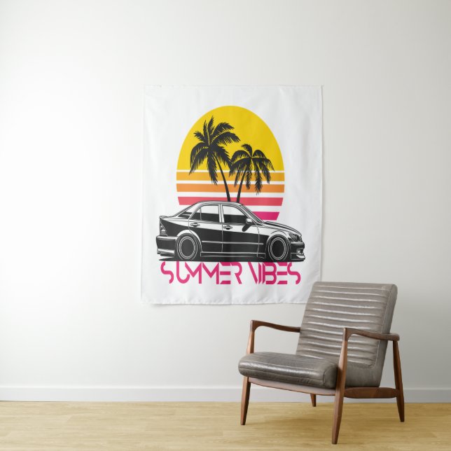 Sommer Vibes Wandteppich (Beispiel)