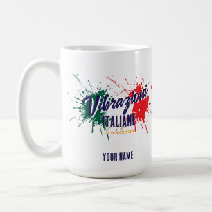 Sommer Vibrazioni Italiane personalisiert Kaffeetasse