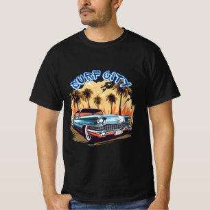 Sommer-Vintage-Amerikanische-Muscle-Cars T-Shirt