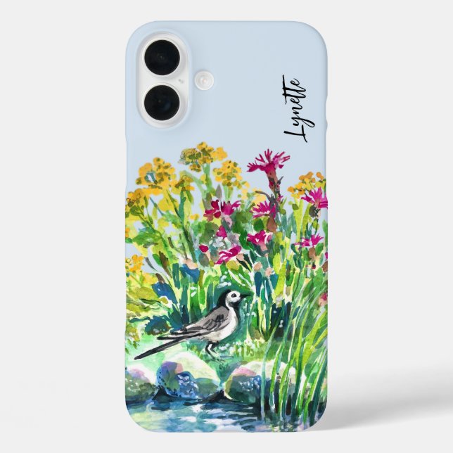 Sommer, Waggtail, wilde Blume Case-Mate iPhone Hülle (Rückseite)