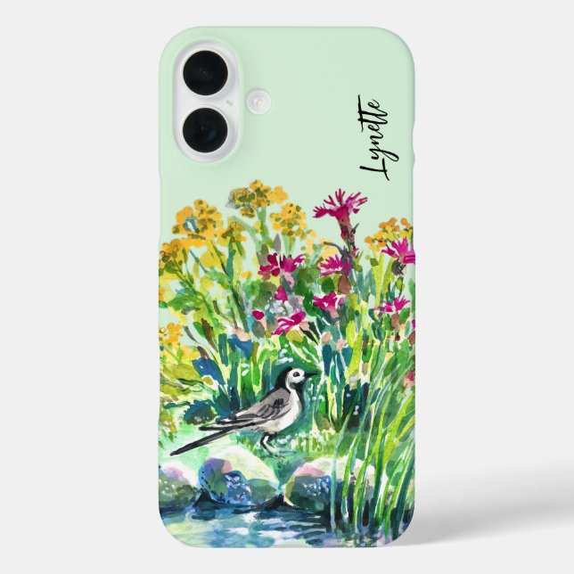 Sommer, Waggtail, wilde Blume Case-Mate iPhone Hülle (Rückseite)