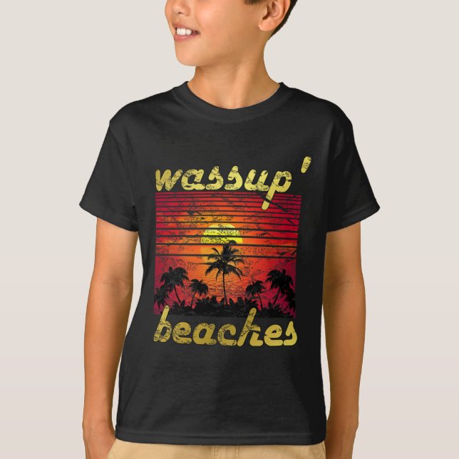 Sommer Was für Strände T-Shirt (Vorderseite)