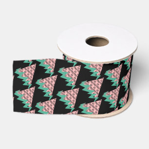 Sommer Wassermelone Geometrische Formen Obst Ripsband