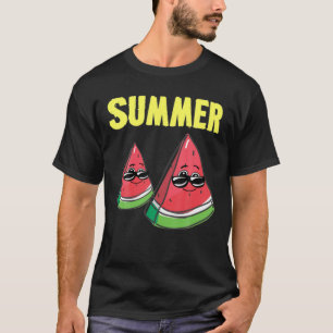Sommer Wassermelone Heißer Sommer Klassiker Vintag T-Shirt