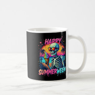 Sommer Wassermelone Jack-o-lantern Glücklicher Sum Kaffeetasse