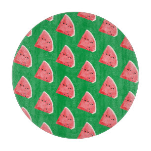 Sommer-Wassermelonen-Scheiben-Muster  Schneidebrett