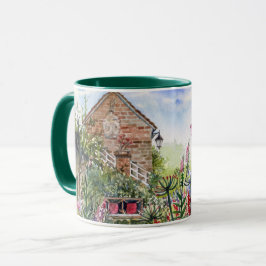 Sommer-Wildblumen-Englischer Garten in York Tasse