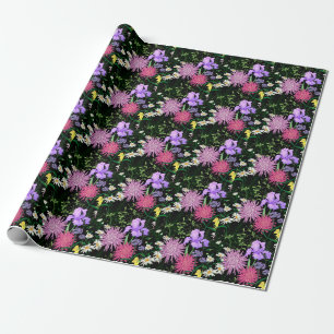 Sommer-Wildblumen Nahtloser Entwurf Geschenkpapier