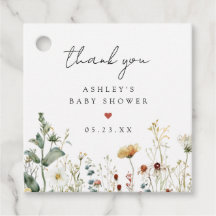 Sommer-Wildblumenfeld-Baby-Party