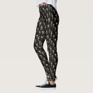 Sommer-Wildblumensträuße Abstrakte Gestaltung Leggings