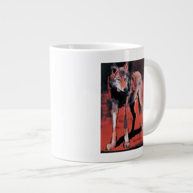 Sommer-Wolf 2001 Jumbo-Tasse (Vorderseite Rechts)