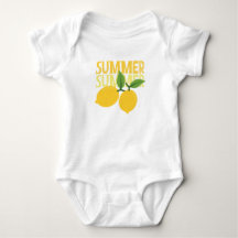 Sommer, Zitrone, Baby Outfit,