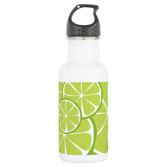 Sommer-Zitrusfrucht Limon Trinkflasche (Vorderseite)