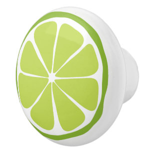 Sommer-Zitrusfrucht-Limoner Keramik-Griff Keramikknauf