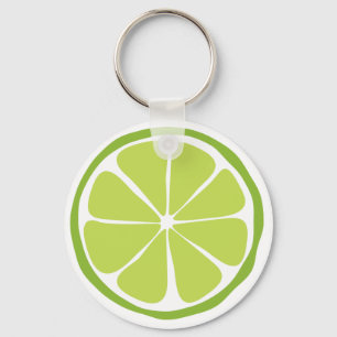 Sommer-Zitrusfrucht-Limoner Schlüsselanhänger