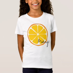 Sommer-Zitrusfrucht-Orangen-Shirt T-Shirt