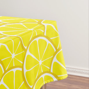 Sommer-Zitrusfrucht-Zitronen-Tischdecke Tischdecke