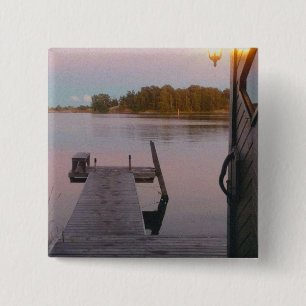 Sommerabend im schwedischen Archipel Button