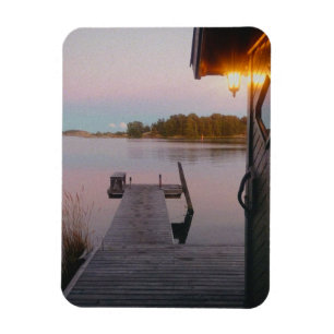 Sommerabend im schwedischen Archipel Magnet
