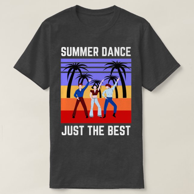 Sommerabend nur die Besten T-Shirt (Design vorne)
