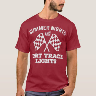 Sommerabende und Dunkellichter Motocross T-Shirt