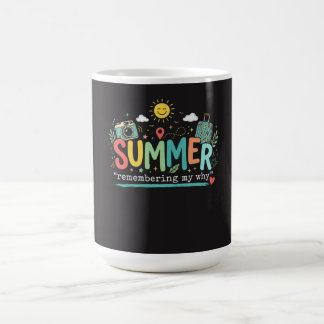 Sommerabenteuer: An mein Warum erinnern Kaffeetasse