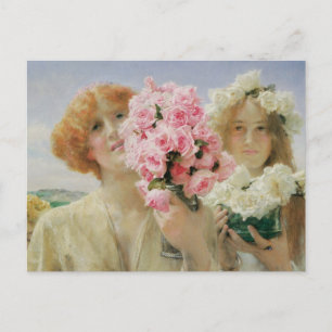 Sommerangebot von Sir Lawrence Alma-Tadema Postkarte