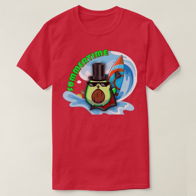 Sommeravocado T-Shirt (Design vorne)