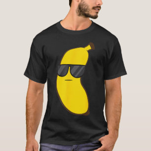 Sommerbanana mit Sonnenbrille Niedliche Banane T-Shirt