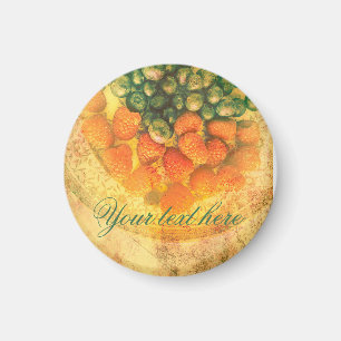 Sommerbeeren personalisiert magnet