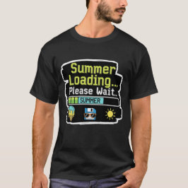 Sommerbeladung... Bitte warten - Funny Tech T-Shirt