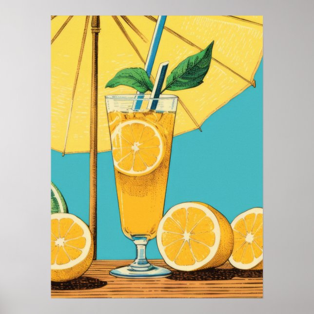 Sommerbliss: Zitruspest Poster (Vorne)