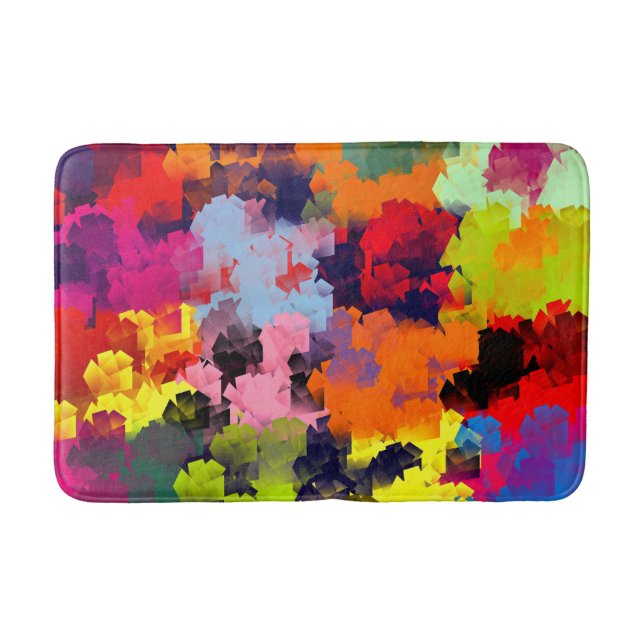 SOMMERBLUME BADEMATTE (Vorderseite)