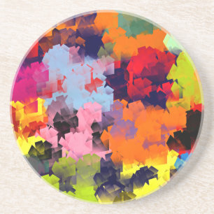 SOMMERBLUME SANDSTEIN UNTERSETZER