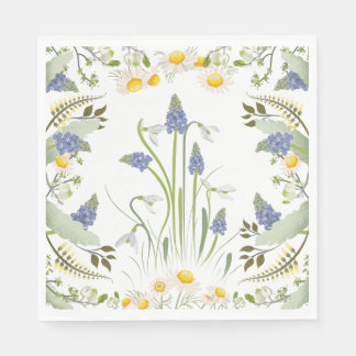 Sommerblumen Lunch-Serviette Serviette