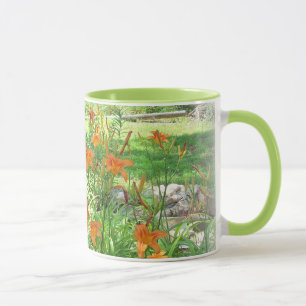 Sommerblumengarten-Tasse Tasse