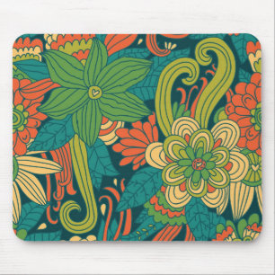 Sommerblumenmuster Mousepad
