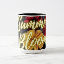 Sommerblüte Zweifarbige Tasse