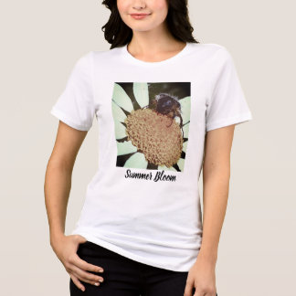 Sommerblüten-Biene auf Gänseblümchen-T-Shirt | Na Tri-Blend Shirt